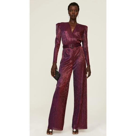 Sabina Musayev Jimmy Purple Jumpsuit - Picture 1 of 8